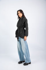 Sculpt Blouse - Black