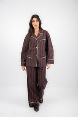 Stripe Set- Brown