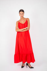 Float Dress - Red