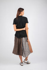 Squares Black Skirts