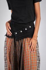 Squares Black Skirts