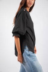 Fold Chemise - Black