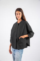 Duo Pocket Chemise - Black