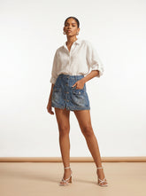 Denim Skort