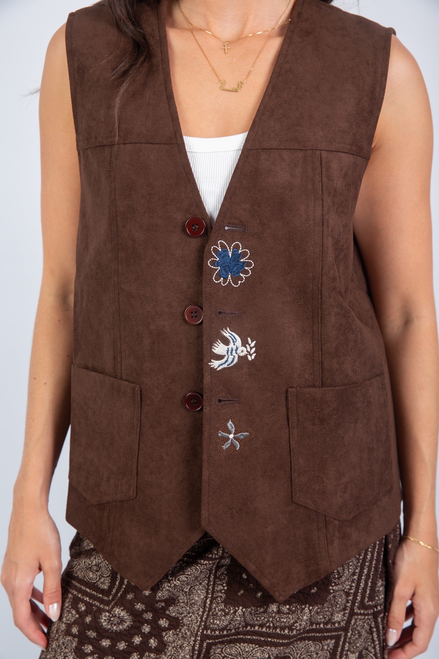 Nomad Vest - Brown