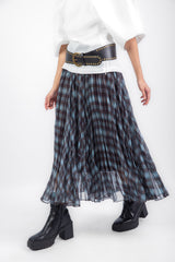 Twirl Skirt -Blue