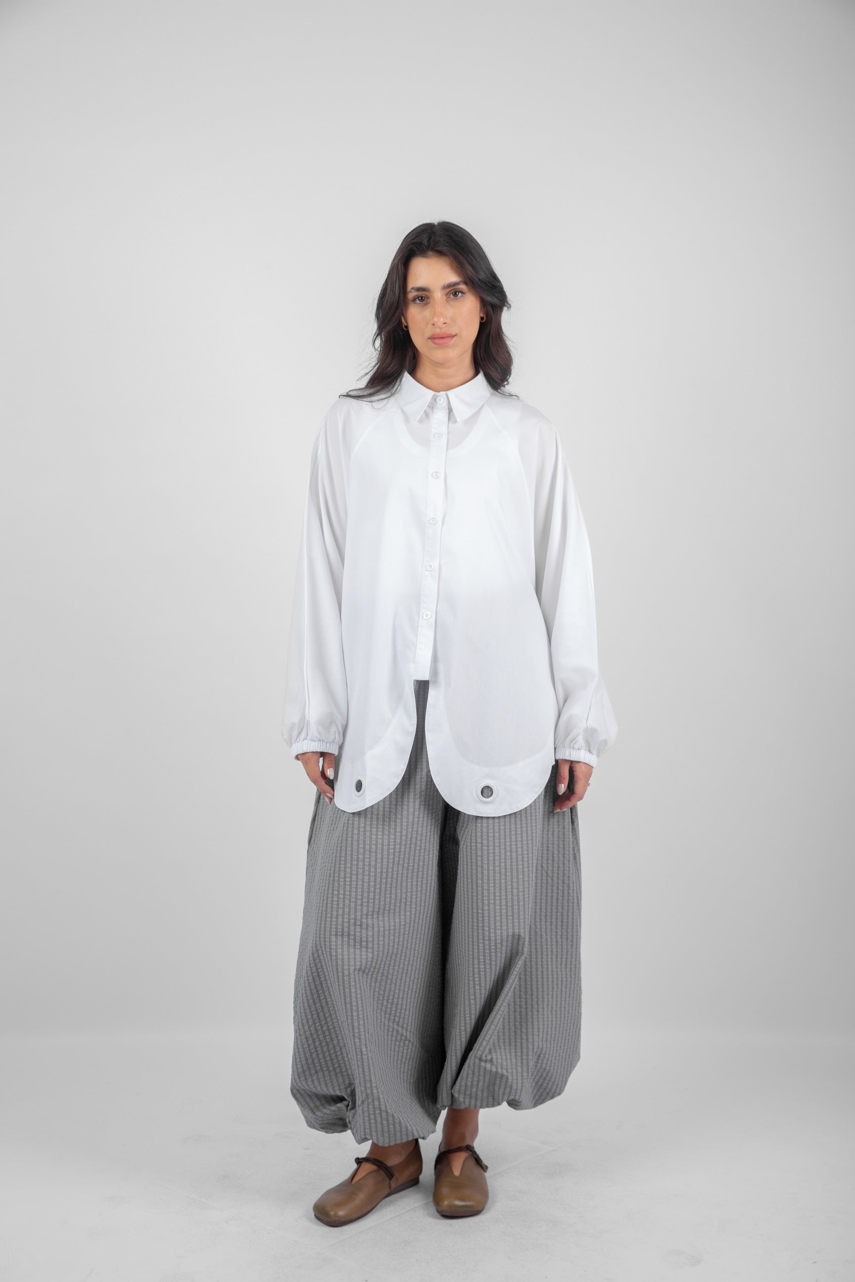 Volume Pants -Gray