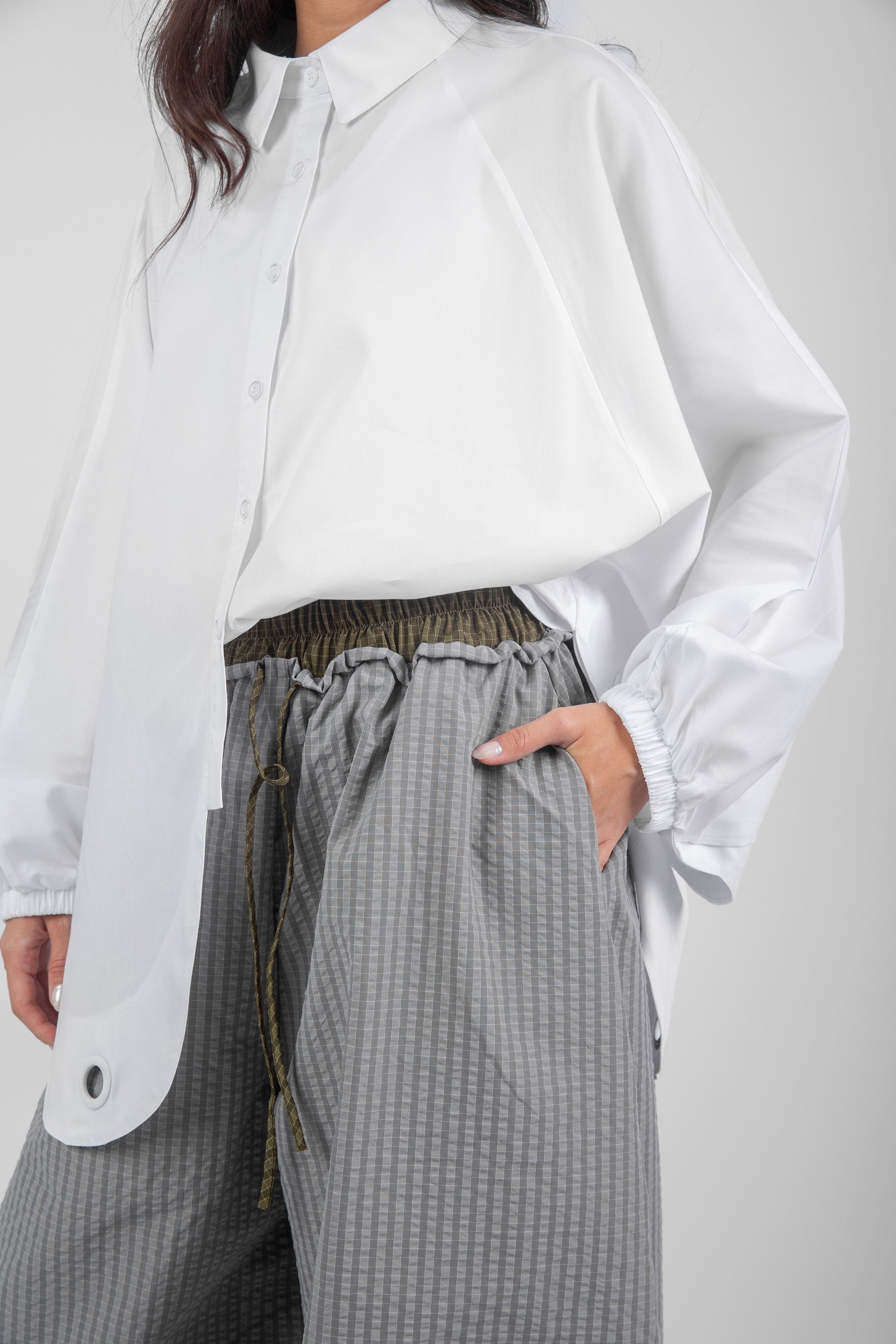 Volume Pants -Gray