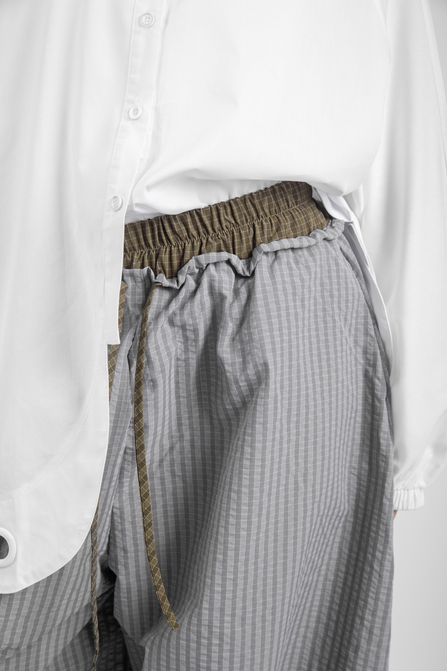 Volume Pants -Gray