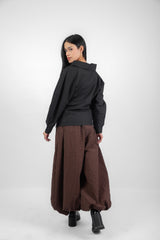 Volume Pants -Brown