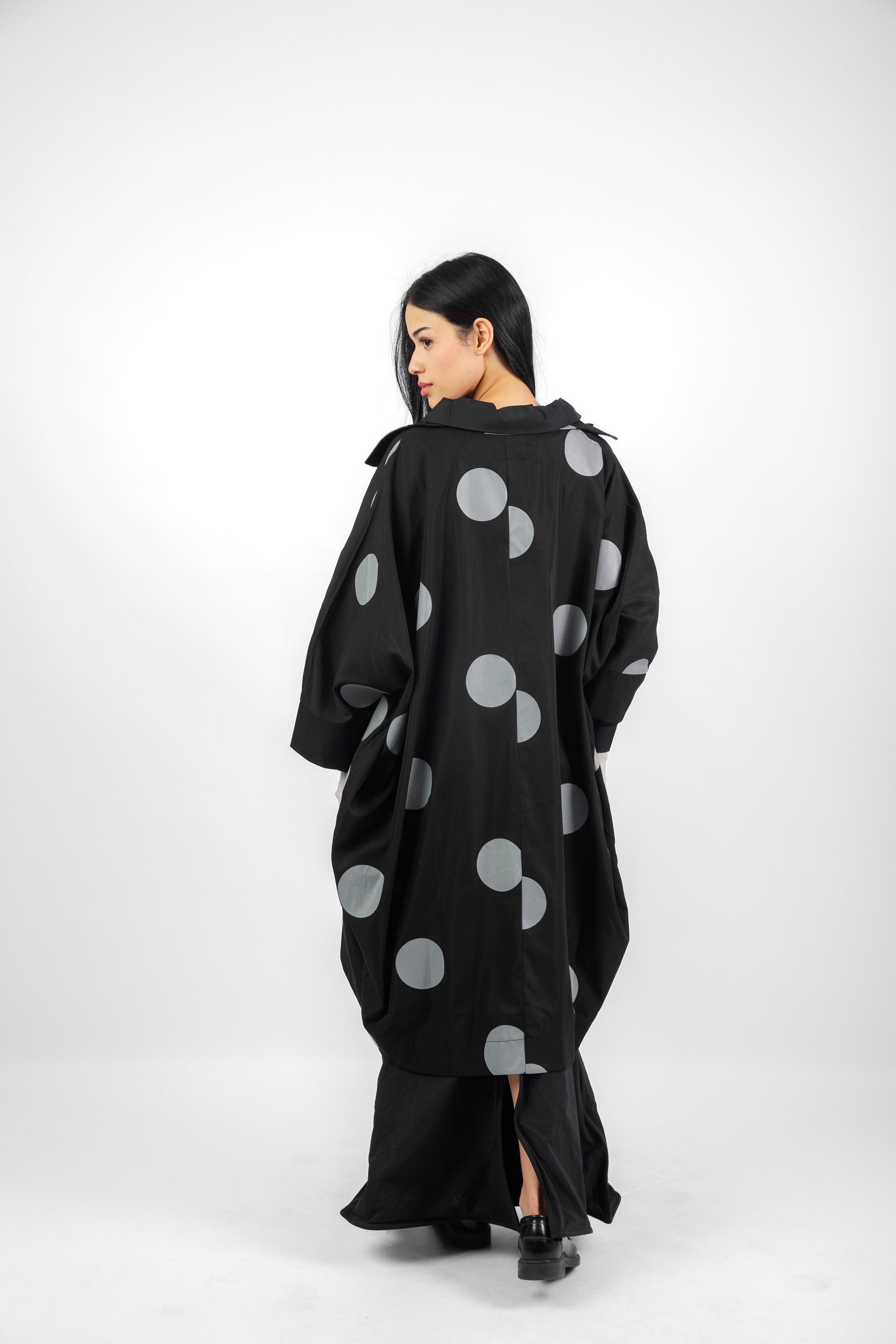 Dotted Cardigan - Black