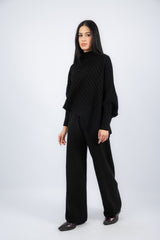 Contour Lined Set - Black