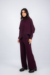 Contour Lined Set - Purple