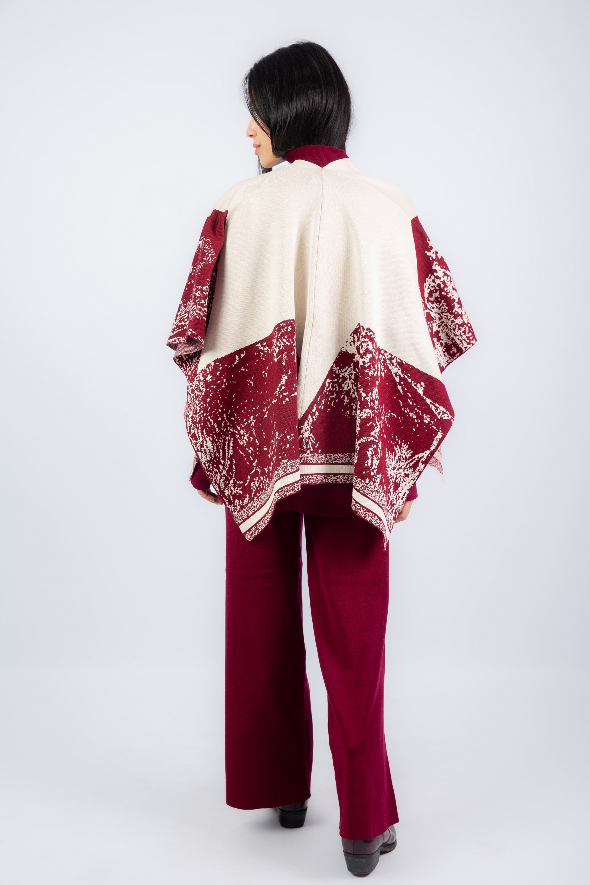 Relief Set  -Wine Red