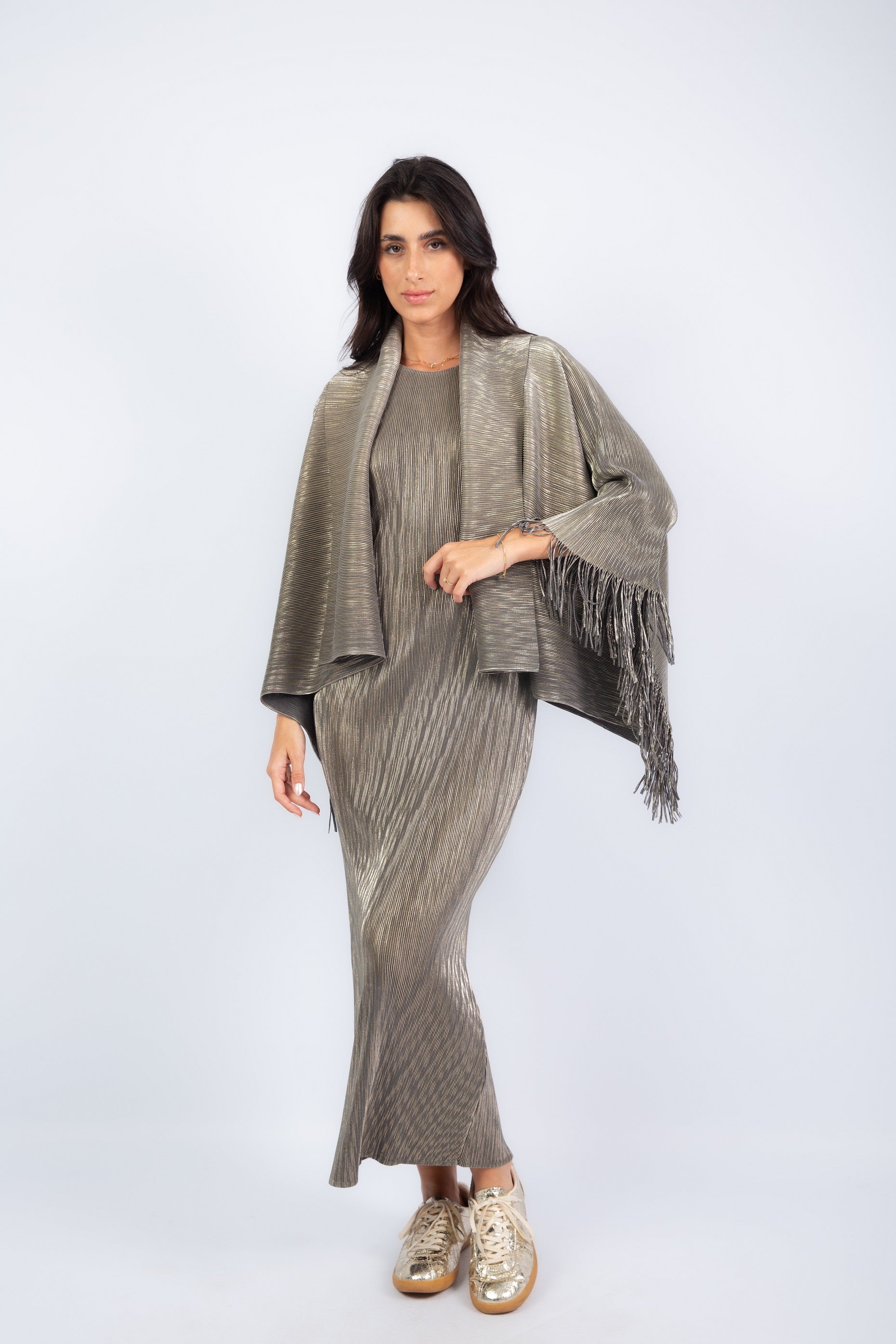 Gleam Dress - Sliver