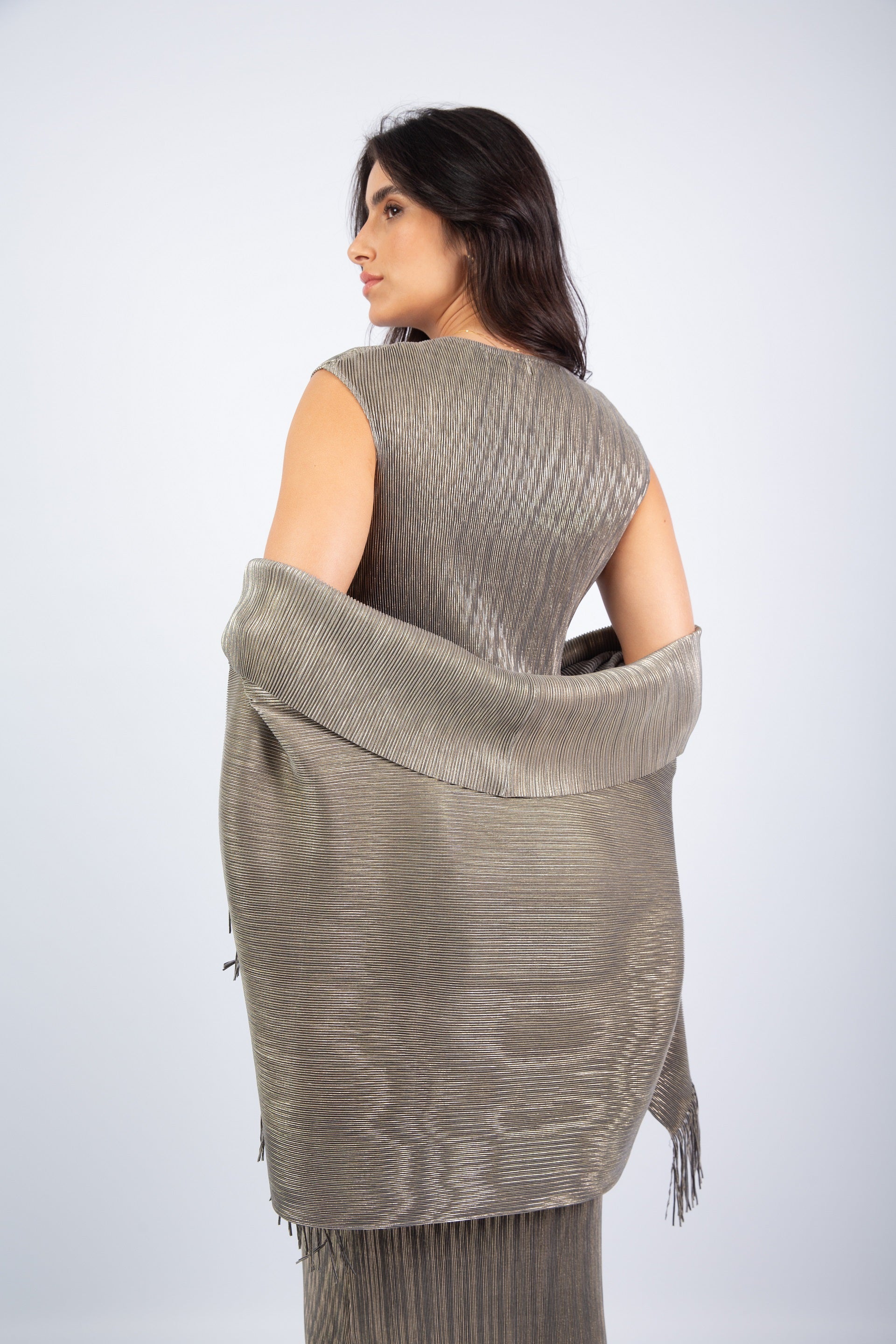 Gleam Dress - Sliver