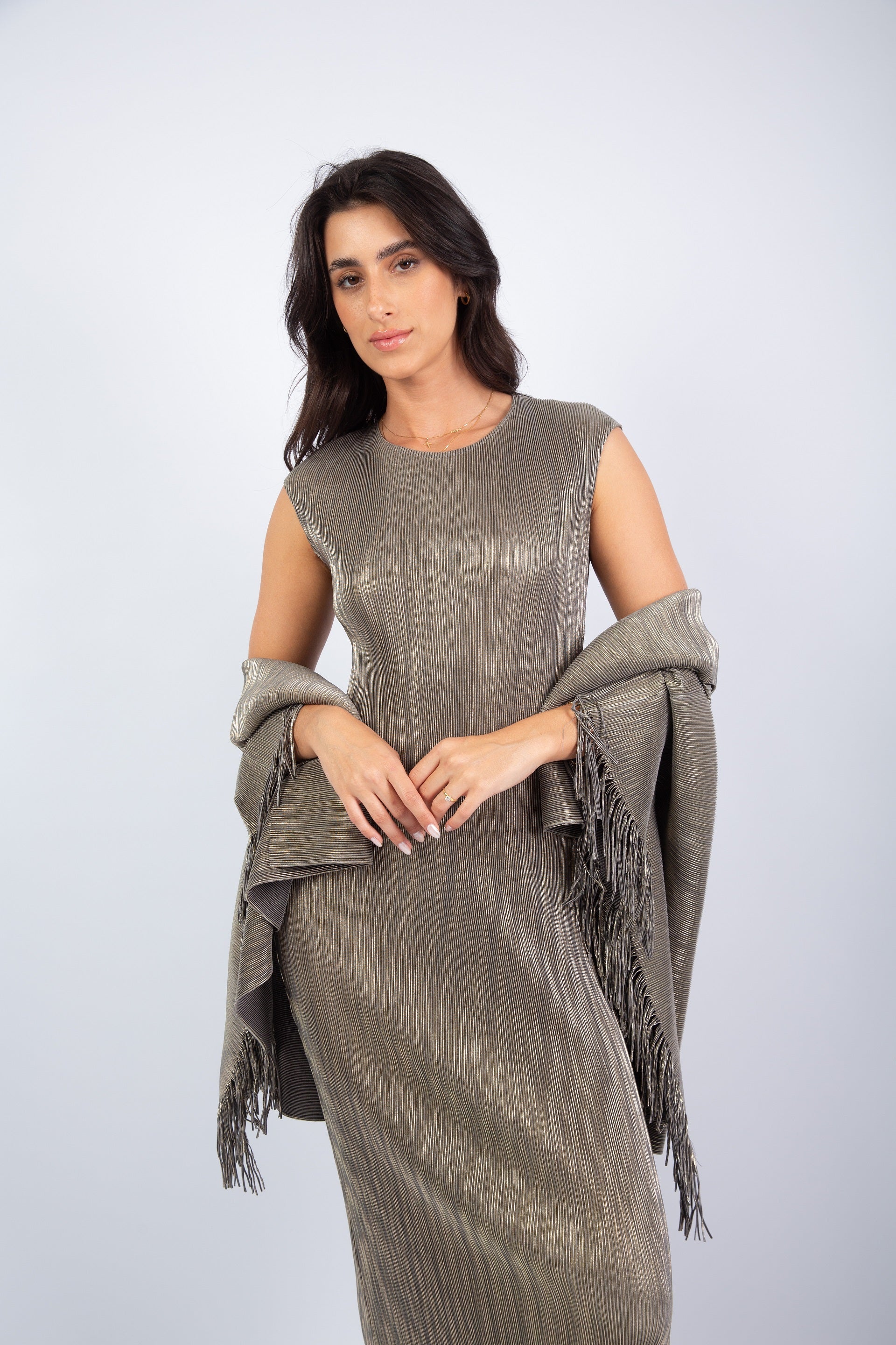 Gleam Dress - Sliver