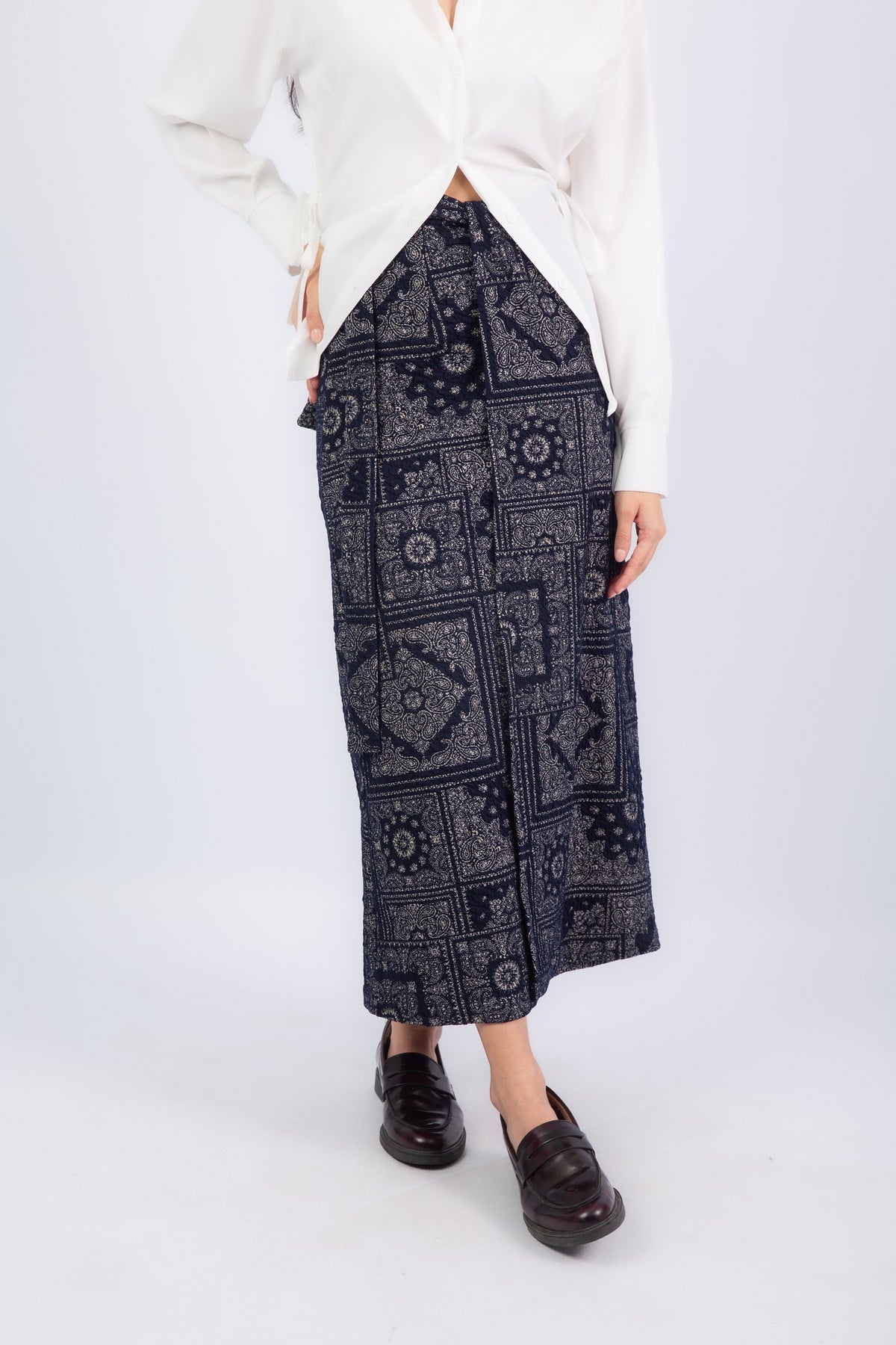 Echo Skirt - Navy