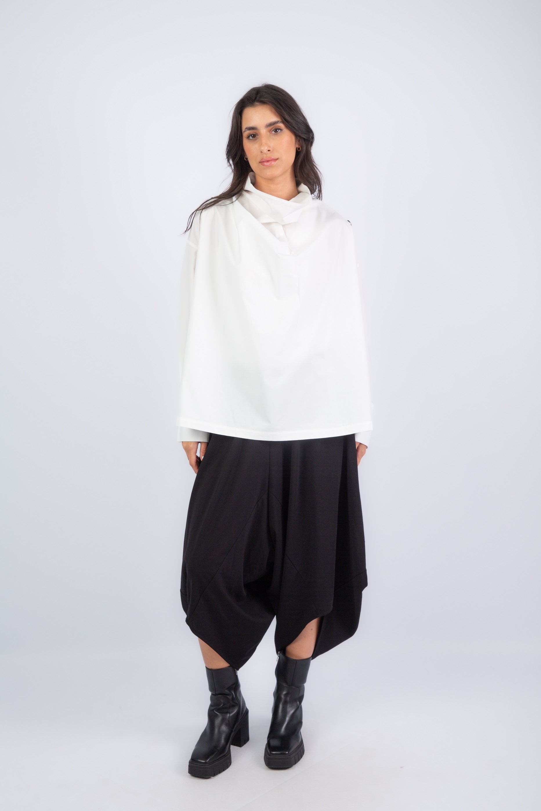 Shift Collar Shirt - White