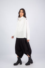 Shift Collar Shirt - White