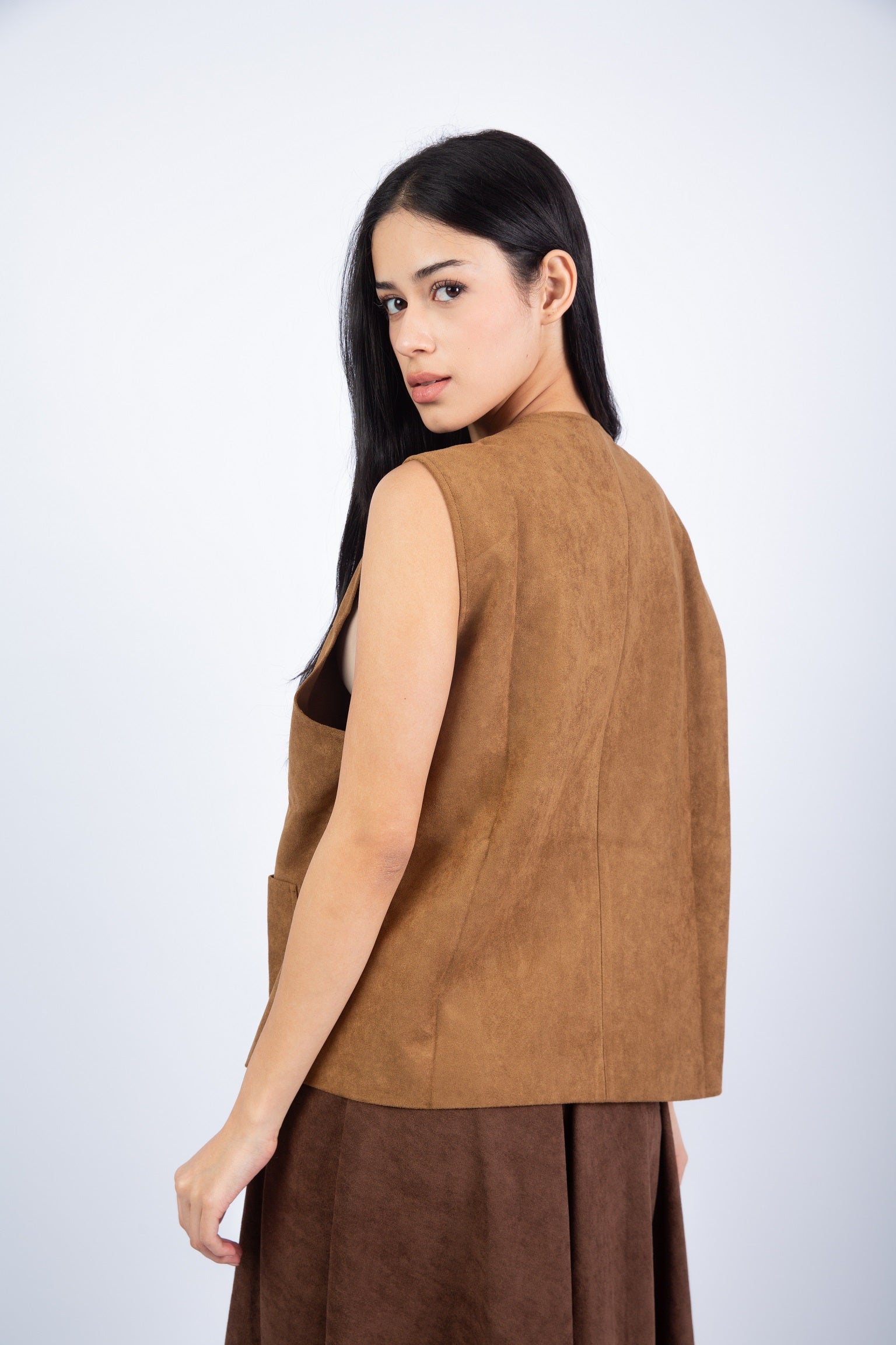 Nomad Vest - Camel