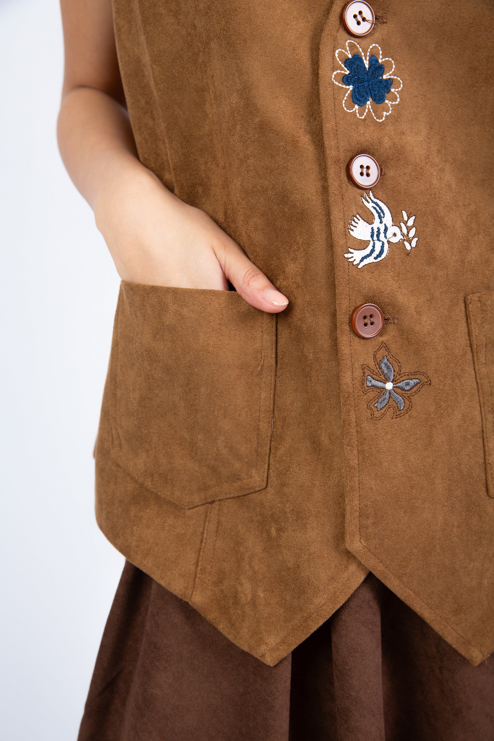 Nomad Vest - Camel