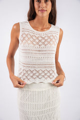 Knit Set - White