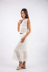 Knit Set - White