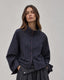 Navy Stripped Shirt
