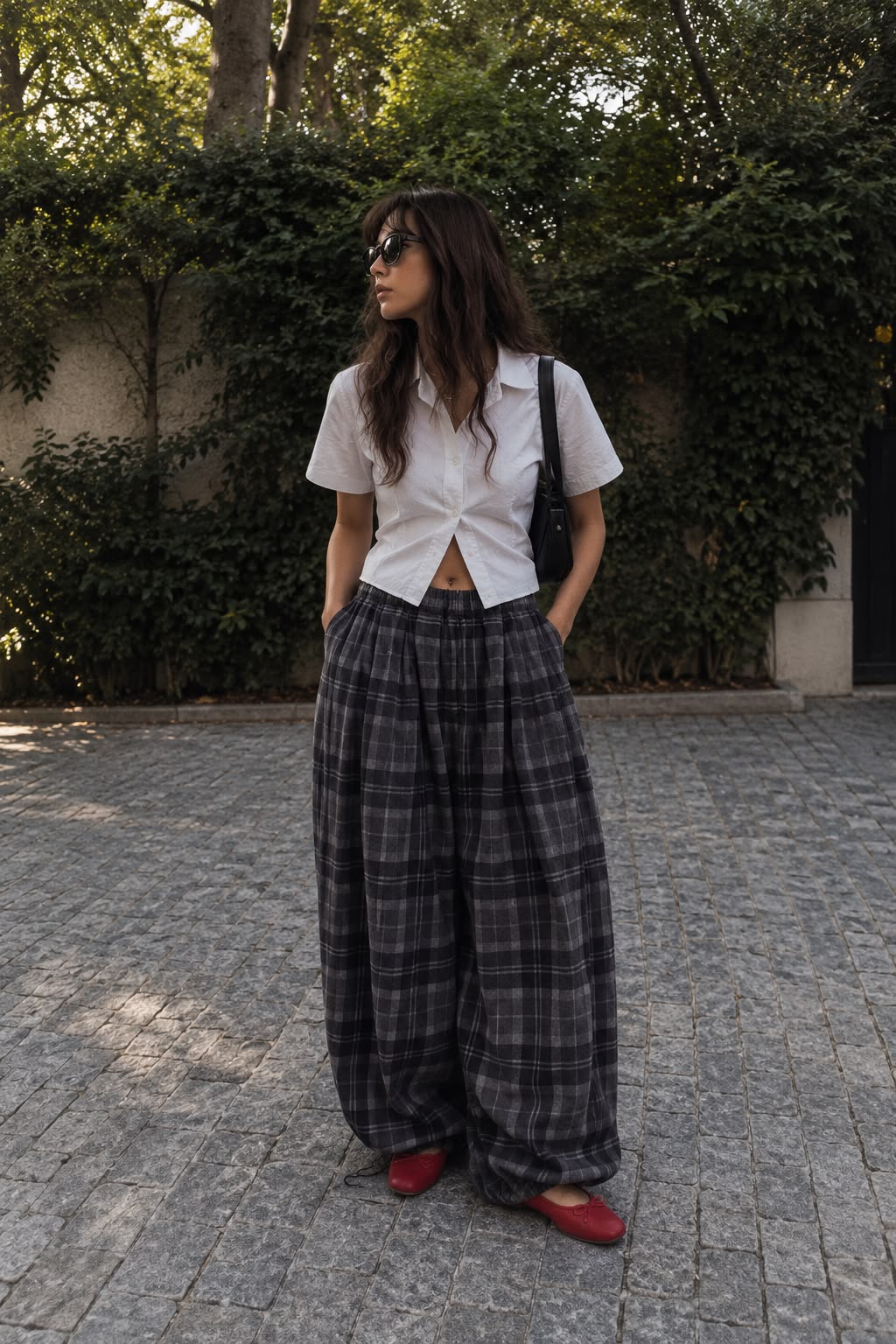 CrissCross Balloon Pants Main image