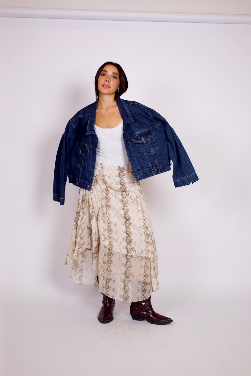 Snap Denim Jacket